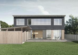 Une maison tournée vers le jardin et exposée plein sud