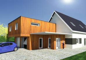 Vue extérieure Projet 1