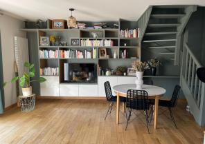 Bibliothèque sur mesure à Labenne