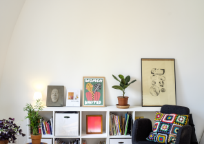 Ouverture du séjour, rénovation sols et murs - photos par A. Dupuid