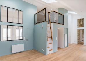 Séjour sous double hauteur