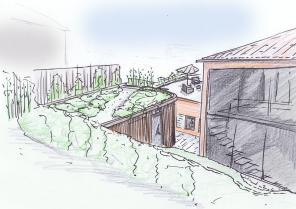 Perspective d'ambiance - GUILLAUME BEAUFOCHER architecte