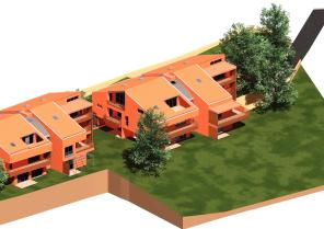 Vue axonométrique Sud-ouest 1