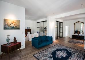 Rénovation et extension d'une maison sur le bassin d'Arcachon - le séjour 1