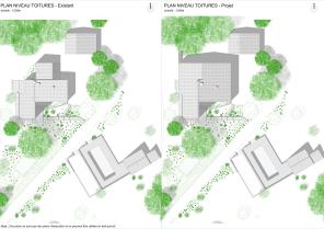 PLANS DE MASSE - EXISTANT et PROJET