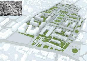 Caen - Aménagement de l'ancien site du CHR