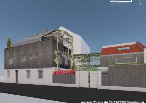 SURÉLÉVATION D'UNE MAISON DE VILLE