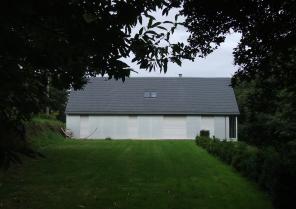ossature bois bardage et menuiseries aluminium