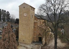 Façade d'entrée après restauration