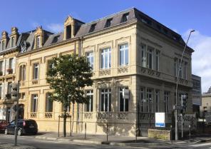 Façade sur rue après restauration