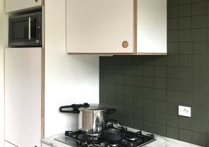 cuisine avec plan de travail en quartzite du brésil