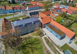 vue drone du Manoir et de la Brasserie. Crédit photo studiovdm