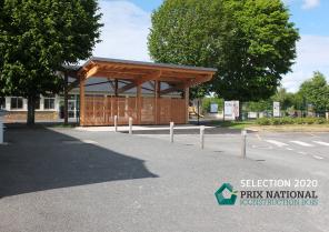 Préau Ecole publique Mégrit