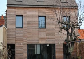 Maison en bardage bois