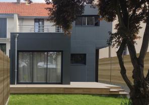 Extension sur le jardin