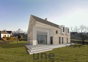Perspective Extérieure - le projet dans le site