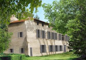 Réhabilitation du château - Façade sud 01