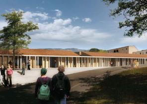 Vue Extérieure Ecole et Espace Thyde Monnier