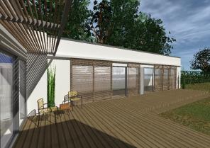 Vue piscine