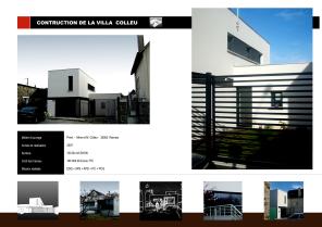 Construction d'une maison d'habitation