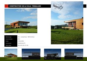 Construction d'une maison d'habitation