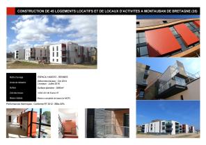 Construction d'un immeuble de 45 logements ESPACIL HABITAT