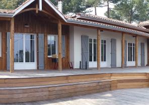 Panoramique façade bassin