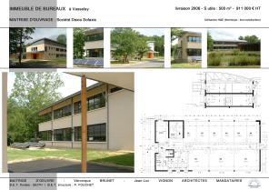 Construction d'un immeuble de bureaux, Vasselay (18)