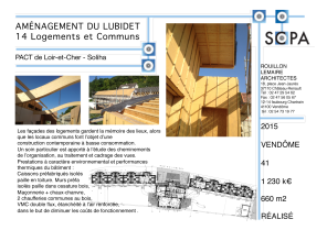 14 logements et locaux communs