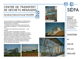 CENTRE DE TRANSFERT DÉCHETTERIE
