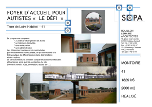 FOYER POUR AUTISTES