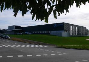 Vue générale du projet situé à l'entrée de la ZAC Technoland 2