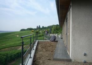 balcon sur les vignes