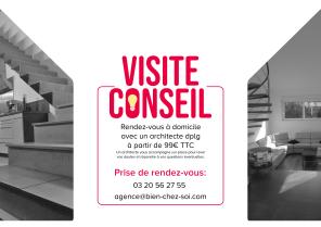 Visite conseil à domicile ou sur le lieu du projet