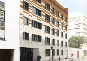 ITE sur façade rue Guyton de Morveau