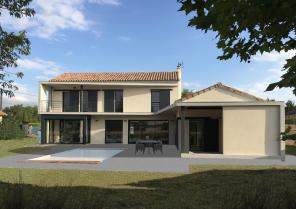 MOOVIS Architecte - Villa D2 - villa finie, côté jardin