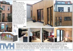 LA MADELEINE - Logement mitoyen - RENOVATION avec extension