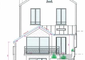 Façade sur jardin (extension)