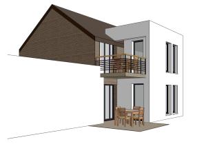 Façade côté jardin