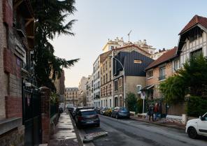 vue depuis la rue