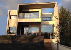 Maison individuelle à Joinville, Façade arrière