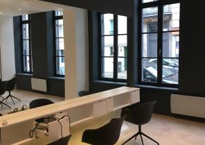 le salon, les miroirs et le jeu des reflets