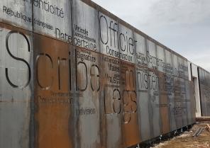 BARDAGE EN ACIER CORTEN 