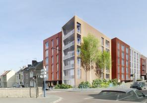 Le projet, depuis le Quai de Somme