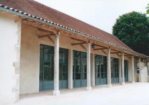 Vue Ouest de la galerie