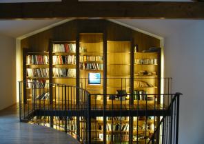 Vue sur la bibliothèque - mezzanine