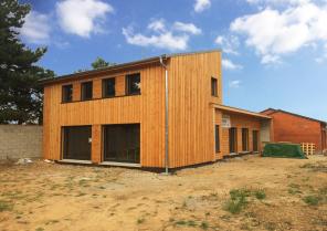 Maison ossature bois Benjamin Ballay Architecte