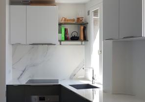 Cuisine ouverte sur séjour