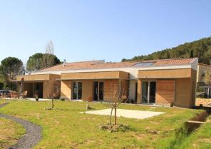 Orientation de la maison plein sud.