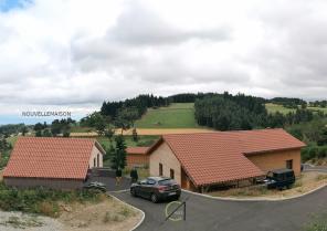 Harmonie des toitures. Parc du Pilat